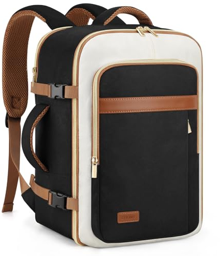 ETRONIK Zaino Ryanair 40X30X20, 24L Zaino Da Viaggio Con Tasca Umida, Bagaglio A Mano 40X30X20 Per Ryanair Easyjet ITA Airways & Volotea, Zaino PC Impermeabile Per 15 PC Portatile Per Donna Uomo
