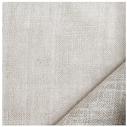 Russo Tessuti Tessuto Juta Sacco Fibra Naturale Panna Country Scampoli Metraggio Allestimenti-Panna-2 x 1.40 mt