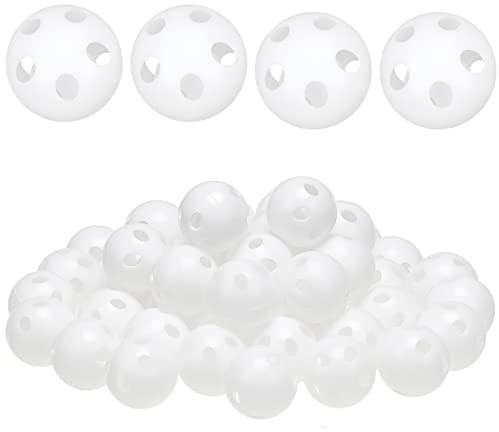 TOYANDONA 50 Pcs Rattle Ball Inserts for Baby Toys, Round Doll Noise Maker Repair Fix Toy Rattle Noise Maker Squeaker Replacement Insert Crafts Accessories 28mm
