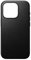 NOMAD Modern Leather Case | für iPhone 15 Pro | Schutzhülle aus Polycarbonat und hochwertigem Echtleder | MagSafe-kompatibel | Black