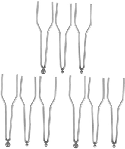 Uonlytech 9 pcs Pyrography Tips Wood Burning Tool Tips Replacement Nibs for High Impedance Pyrography Machine Fine Nibs for Wood Burning Diy Craft Accessories