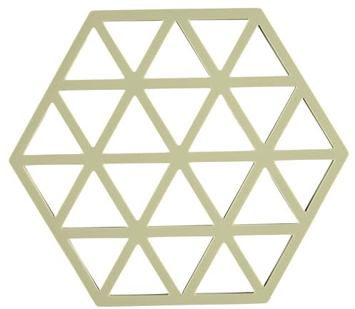 Zone Denmark Triangles Dessous-de-Plat 16 x 14 x 0,9 cm Vert Matcha