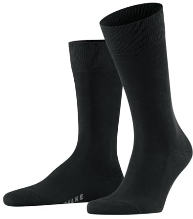 FALKE Herren Socken Family M So nachhaltige Baumwolle einfarbig 1 Paar, Grün Forest 7474, 39-42