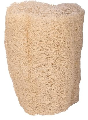 Niyok® Niyok Luffaschwamm • Natürlicher Luffa Schwamm für sanfte Reinigung von Körper & Gesicht • Peeling Schwamm • Duschschwamm • Körperschwamm • Naturschwamm • Luffa Körperpeeling Schwamm