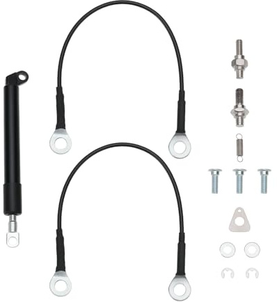 The Lord of the Tools 1 Set Di Supporti Per Ammortizzatori Di Sollevamento Per Portellone Posteriore Ammortizzatori A Gas Kit Di Molle A Gas Ammortizzatori Compatibile Con Isuzu D-max 2012-2019