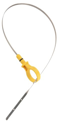 Engine Oil Dipstick - Compatible for Ford Fusion S, SE 2.5L L4 - Gas 2013-2016 | Stainless Steel & Yellow ABS Handle | Replaces CV6Z6750A