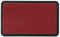 ASTRA Schmutzfangmatte - Outdoorfußmatte - Sauberlauf - Fussmatte - Stufenmatte - Stufenteppich geeignet - strapazierfähige Türmatte - 40 x 60 cm - rot