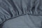 Kayori Shizu Perkalspannbettlaken 40cm Steg Größe 80-90x200cm Farbe Dunkelblau Uni Einfarbig Topper Baumwolllaken Betttuch Percale-Baumwolle Spannbetttuch