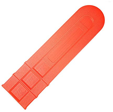 Gcroet Couvercle de Barre de tronçonneuse, Couverture de Protection de Lame de tronçonneuse Fourreau de Gueule Universelle Couverture de Galet de Plaque de Guidage pour Outils de Jardin