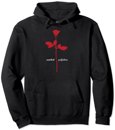 SWEETEST PERFECTION - Design Rot und Weiß Pullover Hoodie