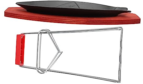 Mobestech Molde Para Hornear Forma De Pez Sartén Práctica Antiadherente Bandeja Para Hornear Para Cocinar Filetes Casa Parrilla Para Pescado