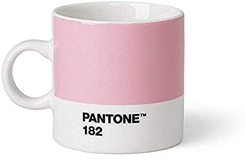 Copenhagen design 101040182 Pantone Espresso, Tazza da Caffè Piccola, Fine China Ceramica, 120 ml, Rosa Chiaro, 6.2 cm
