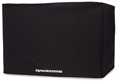 Vacuum Sealer Cover for VacMaster VP210, VP215 – Heavy Duty Dust Protector by DigitalDeckCovers – Water-Resistant, Anti-Static, Black Fabric Sleeve (14.25x20x15)