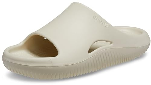 Crocs Unisex Adult Slide,Mellow Recovery Slide,Bone,7 UK Men/ 8 UK Women