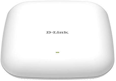 D-Link DAP-2680 - Punto de Acceso PoE WiFi AC1750 Wave2 MU-MIMO Dual Band para Interior (802.11ac hasta 1750 Mbps), Puerto Gigabit 100/1000 Mbps, WPA2 Enterprise, Radius, partición de WLAN, 802.3at