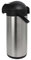 METRO Professional Jarra Térmica con ispensador, Acero Inoxidable 18/8, 20 x 15.5 x 33 cm, 1.9 L, Plateado