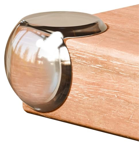 Adlersfeld® Kantenschutz Baby (12 Stück) - Selbstklebender Eckenschutz Baby zum Schutz vor Verletzungen - Starker Halt - Transparent - Einfache Anwendung für alle Möbel - Sicherheit für Baby & Kinder