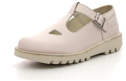 Kickers Mary Jane,Charles IX Femme Blanc, 36 EU
