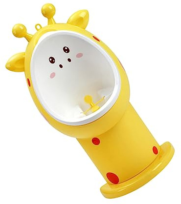 IWOWHERO Stehendes Jungenurinal mit Niedlichem Cartoon Design Platzsparend und Einfach zu Montieren aus Pp für Töpfchentraining zu Hause