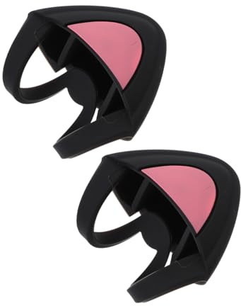 Hoement Cat Ear Headphones Cartoon Design Headphone Adornment for Cat Ears Lovers of for Headband Scenario