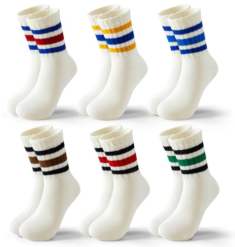 BONANGEL Calcetines Niños Deporte Calcetines Tenis Infantiles 31-34 35-38