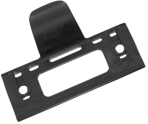 ULTECHNOVO Pince de Pompe à Vélo en Plastique Noir Fixation Solide et Portable pour Pompe à Cadre Compatible Vélos de Route et VTT Pratique