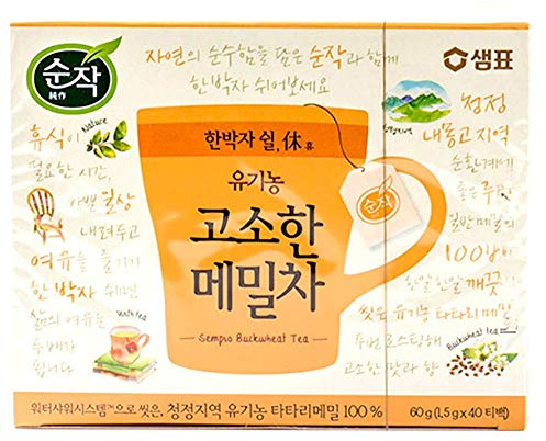 100% Natural Organic Tea 0.7g x 40 T / Tea bags (Buckwheat Tea)