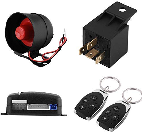 di allarme Hornhorn universale allarme di sicurezza antifurto con 2 telecomando per auto e camion