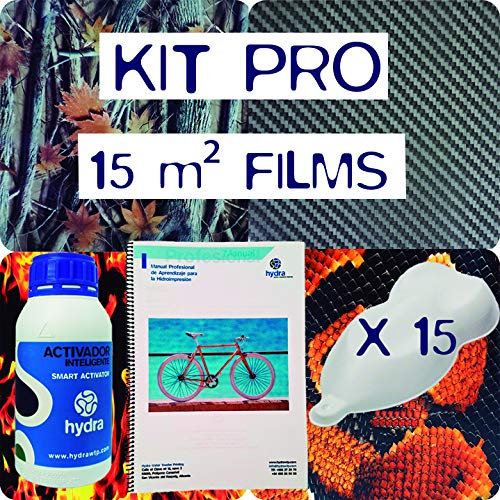 KIT DE HIDROIMPRESIÓN PROFESIONAL - WATER TRANSFER PRINTING