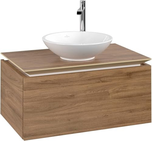 Villeroy & Boch Legato Wastafelonderkast 80x50x38 cm Oak Kansas
