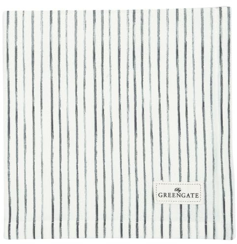 GreenGate Gritt Stoffserviette White 40x40cm