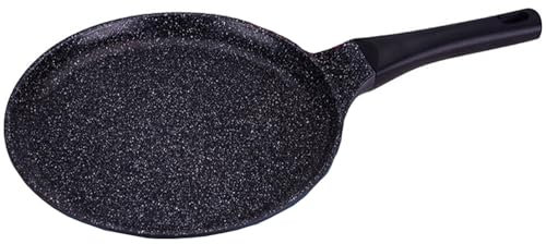 24Cm Multipurpose Master Cook Induction TAWA | Marble Coated | Diecast Aluminium | Non Stick | DOSA | Crepe | Pan | Classic Roti | Chapati | Pancake | HD | Home | Kitchen | Chef | UK Free P&P