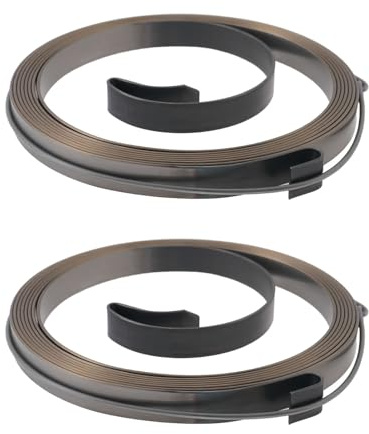YINETTECH 2pcs Lawn Mower Recoil Starter Spring Replacement Part 262594 491889 Compatible with Briggs & Stratton Garden Equipment Engines
