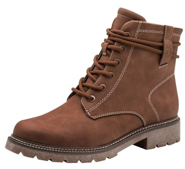Tamaris Bottines plates en dentelle pour femme 1-25262-45 - Muscat - Taille 39 EU, Muscat, 39 EU