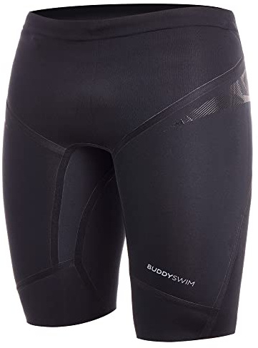 BUDDYSWIM Bañador Neopreno Natación en Aguas Abiertas Neoprene Short Floating Pant 5/3 mm. Pantalón Aislante del Frío para Buceo, Submarinismo, Surf y Trabajos en el Agua