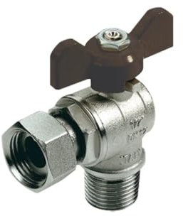 VALVOLA A SFERA A SQUADRA MASCHIO GIRELLO FEMMINA 1/2 X 1/2 DN 15 PN 30