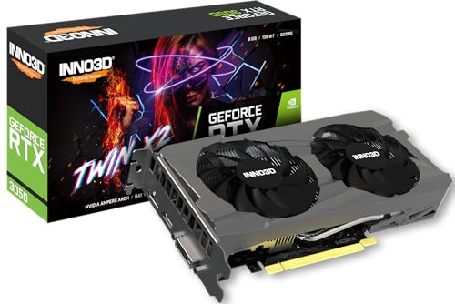 Inno3D GeForce RTX 3050 Twin X2 NVIDIA 8GB GDDR6