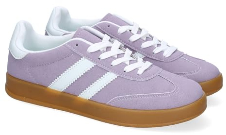 89119 Zapatilla Deportiva de Mujer, Elegante, Dia a Dia, Diseno Moderno Que combina Comodidad y Estilo, Ideales para Cualquier Ocasion. Lila Talla 39