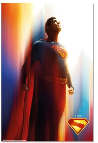 Grupo Erik Poster DC Comics Superman - 36 x 24 inches / 91.5 x 61 cm - Shipped Rolled Up - Cool Posters, Art Poster, Wall Posters & Prints