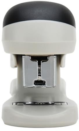 Alipis Desktop Stapler White Plastic Office Stapler Medium Size Manual Stapling Tool for Office Supplies and Student Stationery