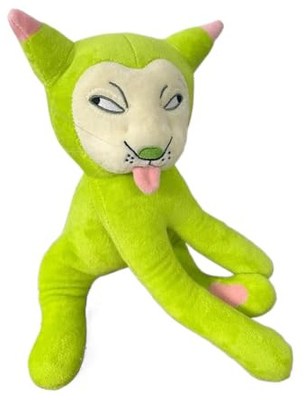 Peluche De Chat Mignon 29,9 cm Décoration Souple Mignonne Drôle Et Avec