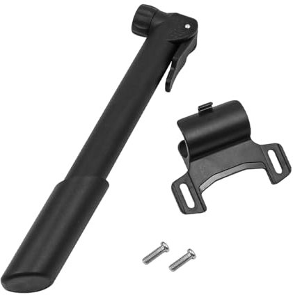 Alnicov Mini cykelpump bärbar handpump med fäste kompatibel med AV/FV-ventiler för vägcykel mountainbike hopfällbar cykel