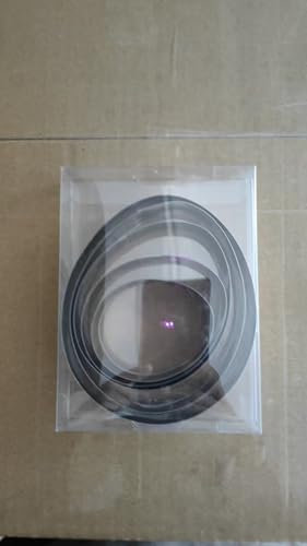 UKoosien Easter Egg Cookie Cutter Set-5 Piece-11 cm 9.6 cm 8.2 cm 7.2 cm 5.7 cm-Large and Mini Egg Biscuit Cutters for Easter