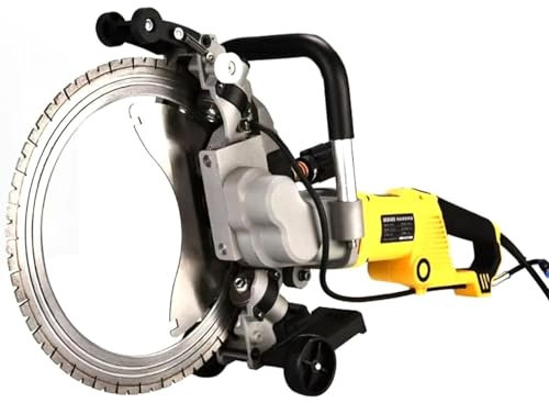 lwjunmm Scanalatore Elettrico per muri,Scanalatrice elettrica da 5000W,Taglio da 290mm con Lama diamantata per muratura,Sega da Taglio,per Tagliare Cemento,Pietra,Mattoni,tegole