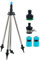 Mwqpgyh Arroseur à trois pieds | Arroseur mobile à 360 °, arrosage télescopique extensible pour pelouse, terrain de golf, jardin