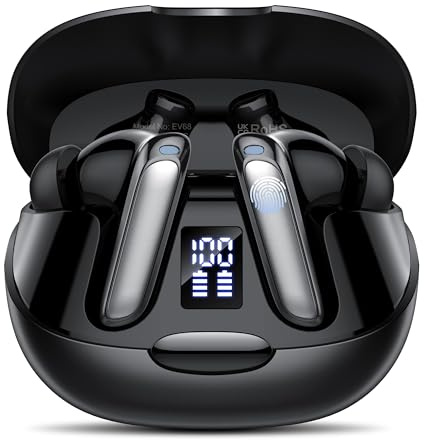 AI Traducteur Vocal Instantané, 48H Ecouteur Traducteur Instantané avec 164 Langues, 7 Modes de Traduction, 3 en 1 Écouteur Traducteur, Buletooth 5.3 Oreillette Traduction Instantanée pour Voyage