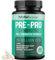 Probiotic and Prebiotic Capsules | Synbiotic Gut Health & Bloating Support for Women & Men | Enzymes with Pre and Probiotics for Gut Health Supplements | 20 Billion CFU | Non-GMO, Vegetarian | 60 Ct