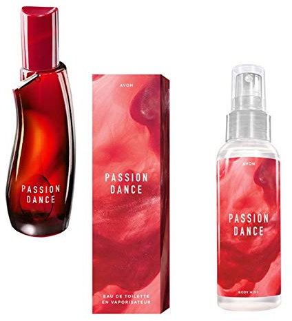 Avon Set Passion Dance Eau de Toilette Spray 50ml und Körperspray 100ml
