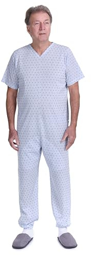 FERRUCCI COMFORT Pyjama Tuton Santé Sentiment Manches Courtes 1 Charnière/Zip Derrière Dos D'été