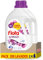 FLOTA Lessive liquide détachante même en eau froide pour machine à laver, linge blanc et coloré, parfum essence, 2 x 100 lavages, format familial